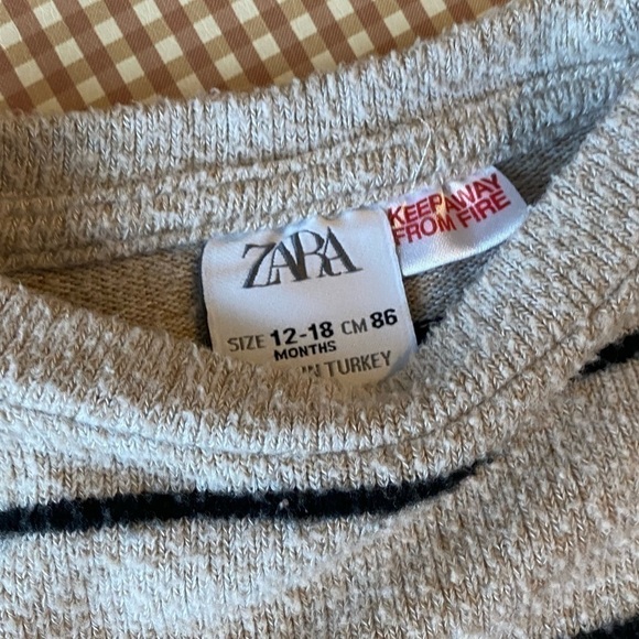 Bundle of Zara & Monsoon long sleeve tops. Floral & stripes. Different sizes - Picture 6 of 16